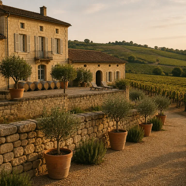 St Emilion vineyard estates for a luxurious stay in Aquitaine